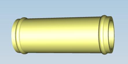 Direct joint, injection molded convex edge 25mm, injection molded convex edge 25mm