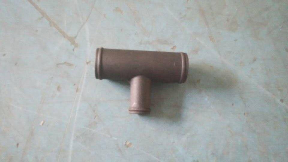 Connecteur Tee, bord convexe de moulage par injection 38mm, bord convexe de moulage par injection 38mm, bord convexe de moulage par injection 25mm