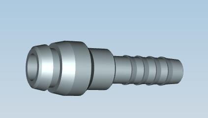 Oil pipe bamboo joint head, M16x1.5-Φ8