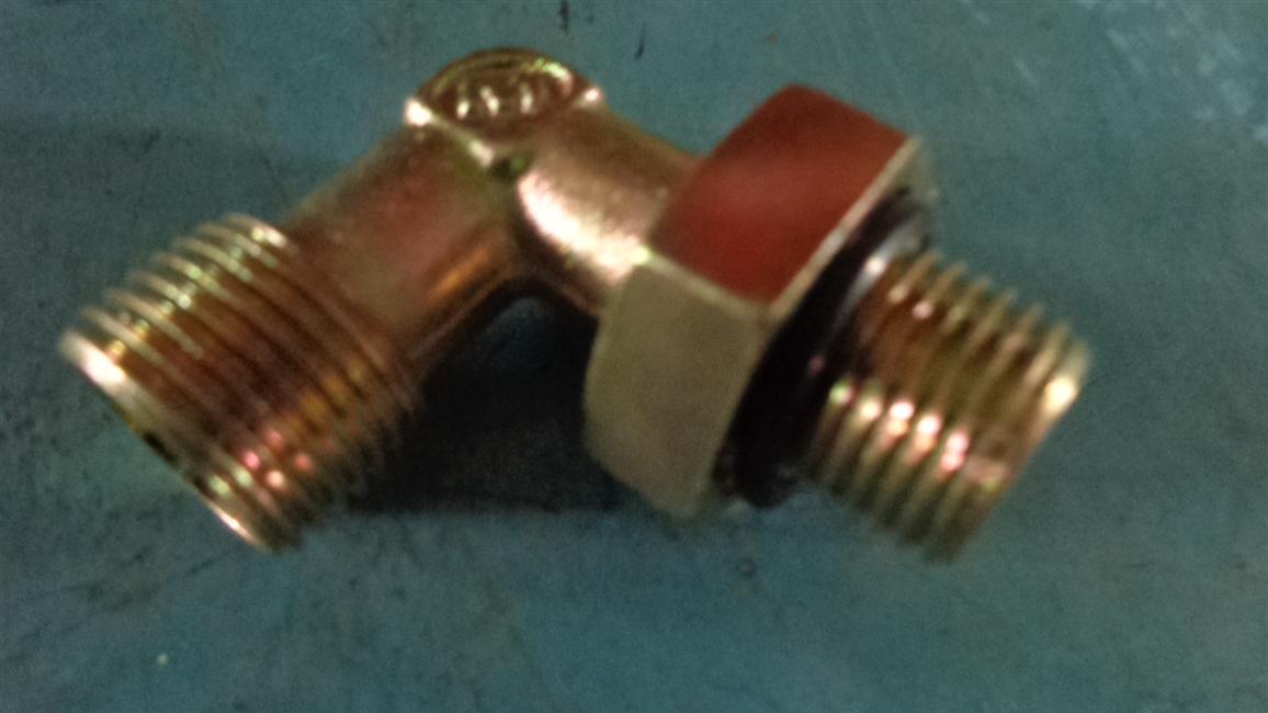 Right angle connector, M16*1.5, M18*1.5