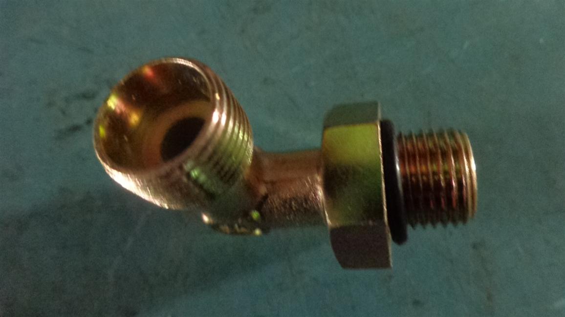 Right angle connector, M16*1.5, M18*1.5-1