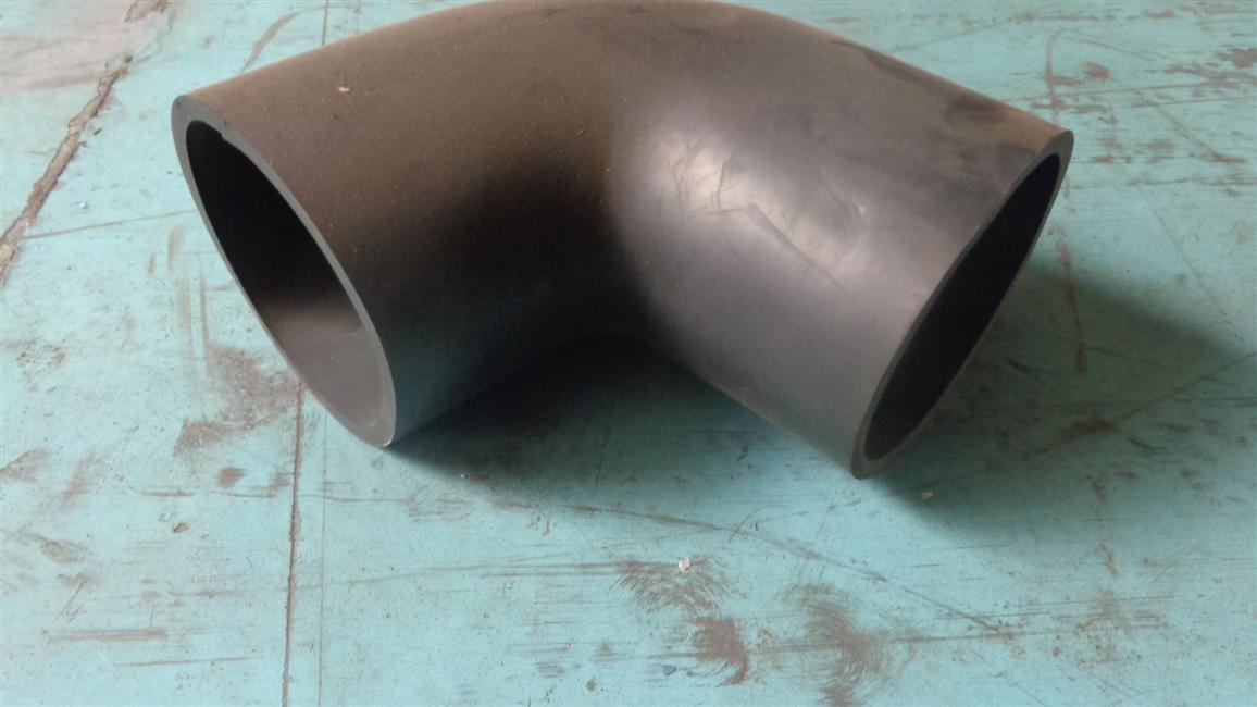 Air intake hose, EPDM, D102-130-145-D102, Type L-1