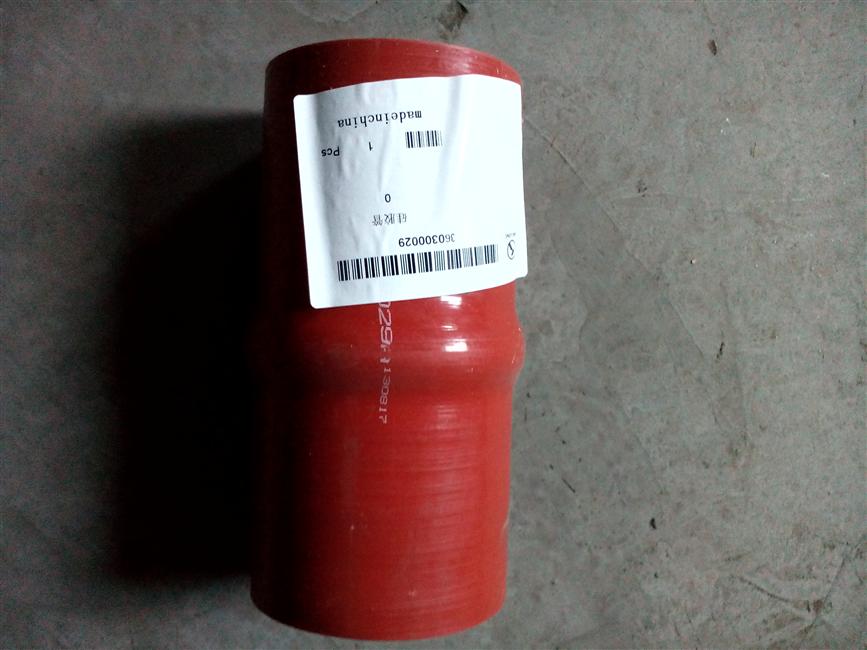 Hose-Intercooling, silicone, D90, straight hose, 190-1