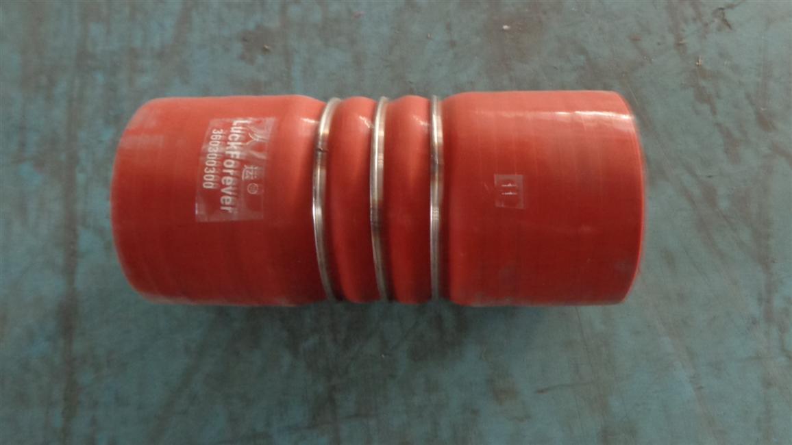 Hose-intercooling, silicone, D80, straight hose, 190-1