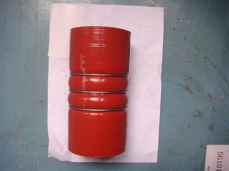 Hose-intercooling, silicone, D89, straight hose, 190-1