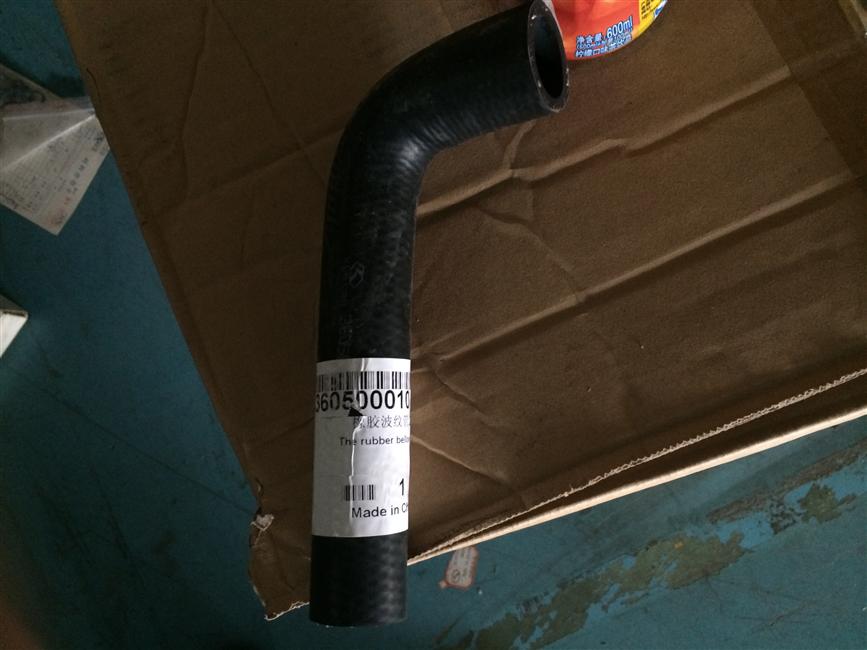 Rubber corrugated pipe, 25,180mm