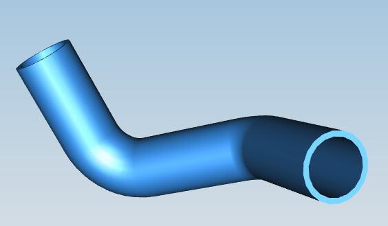 Cooling hose, EPDM, D50, space tube, 131*151*249