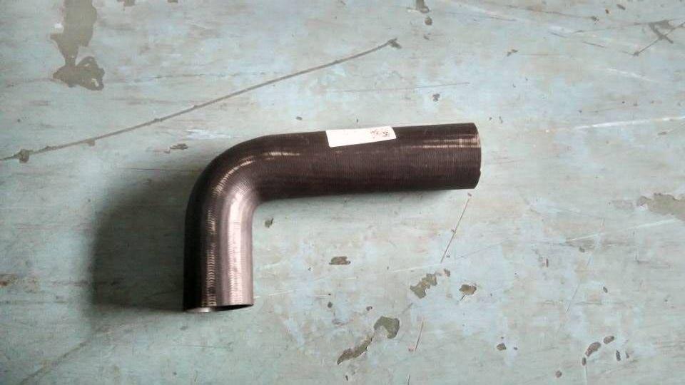 Cooling hose, EPDM, D58-D60, flat bent pipe-90°, 140*280