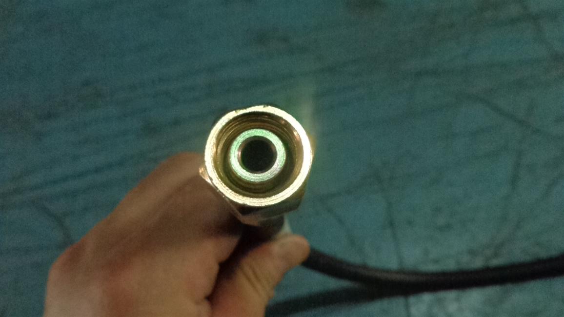 Clutch oil supply hose, Y40-600 (seal ring), 6129P-1