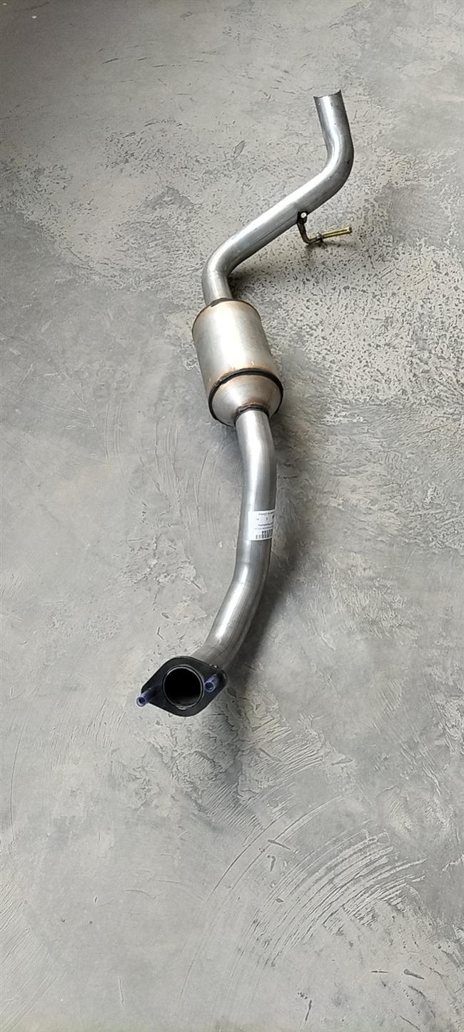 Rear exhaust pipe and muffler assembly, 4RB2, National IV, KS2