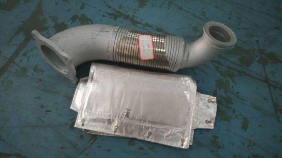 Exhaust pipe assembly, ISLE290 31