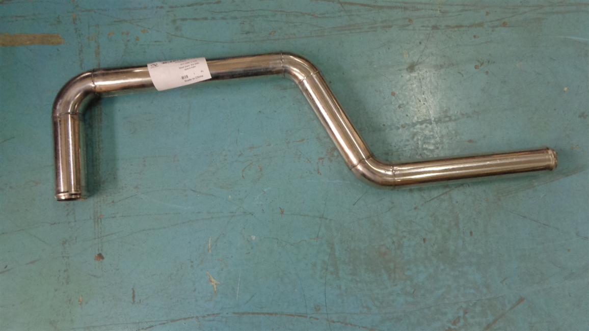 Steel pipe-cooling, D50, flat bent pipe-non-90°, 840*120°*200