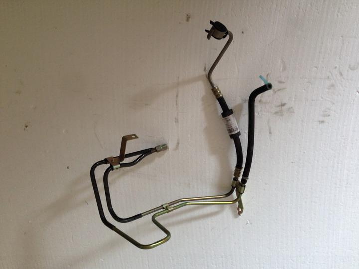 High and low pressure oil pipe, V20, left rudder-4