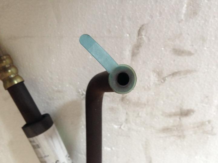 High and low pressure oil pipe, V20, left rudder-2