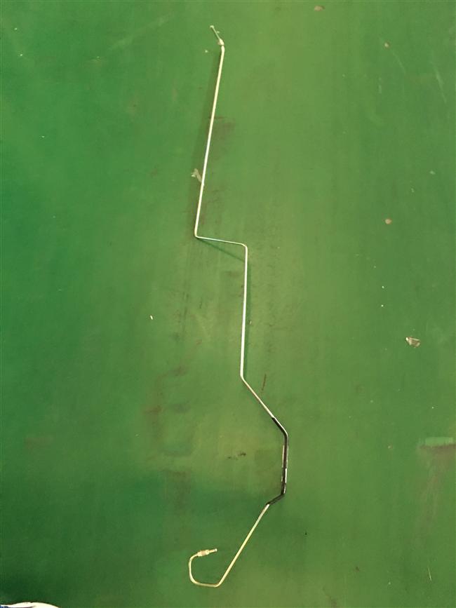 Braking oil pipe, right front brake oil pipe, ABS, double-layer flared/double-layer flared