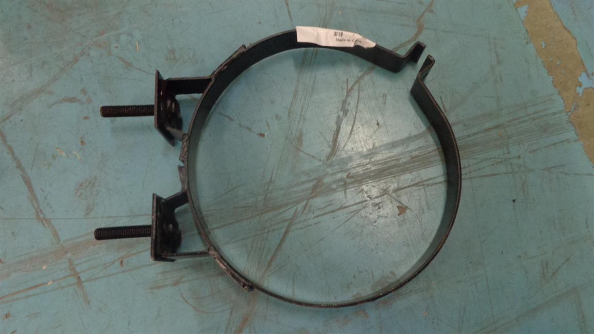 Silencer clutch hoop, Q235A-3.0, D300, 180, 140 (M14x80)