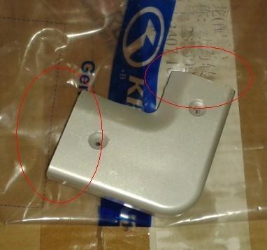 Декоративные части пола, внешний угол СИД-1687, АБС