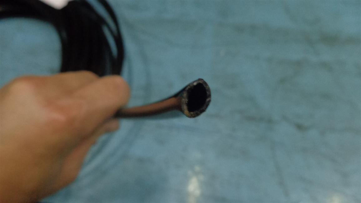 Нейлоновая трубка, D8*1, черный