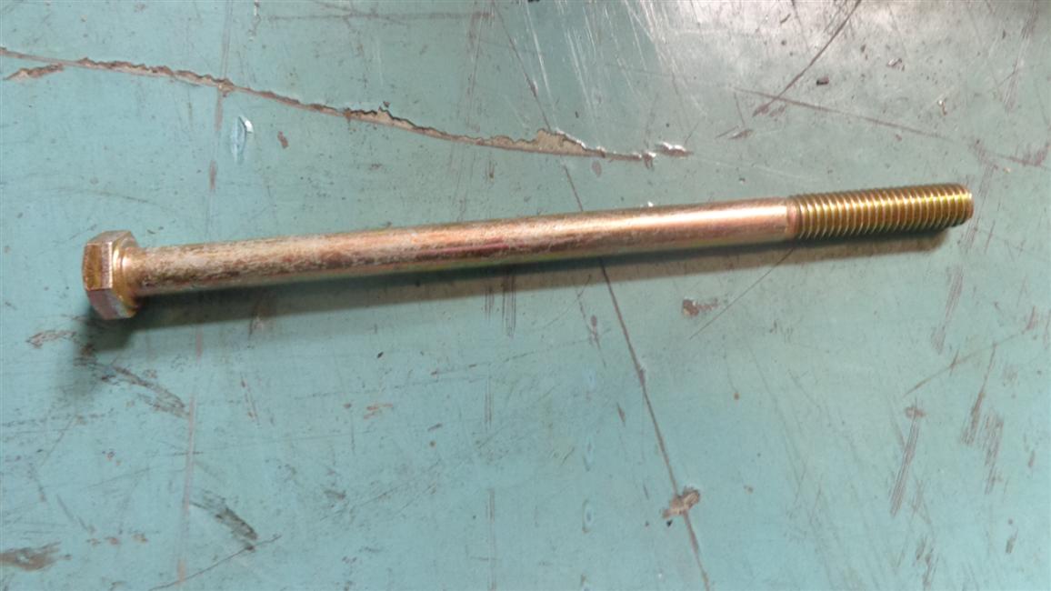 Bolts-M8*1.25, L140, 8.8 grade, color zinc plated, hexagon head