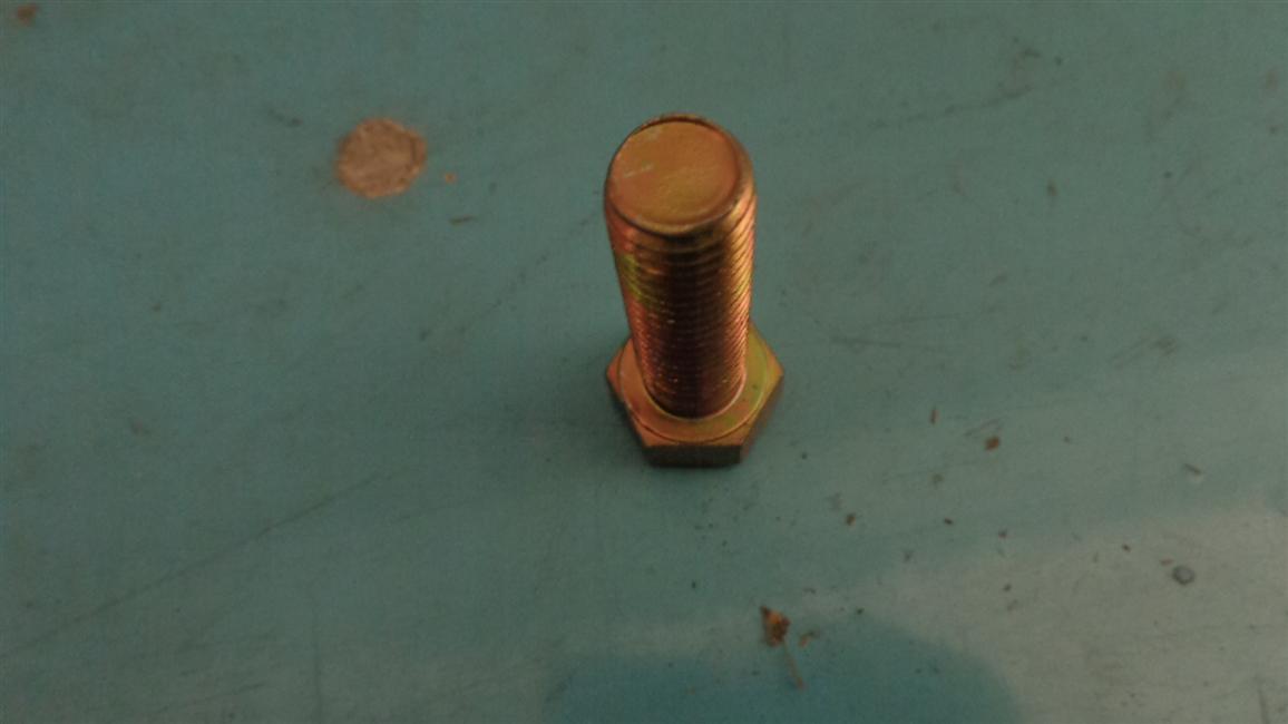 Bolts-M12*1.75, L40, 8.8 grade, color zinc plated, hexagon head-1