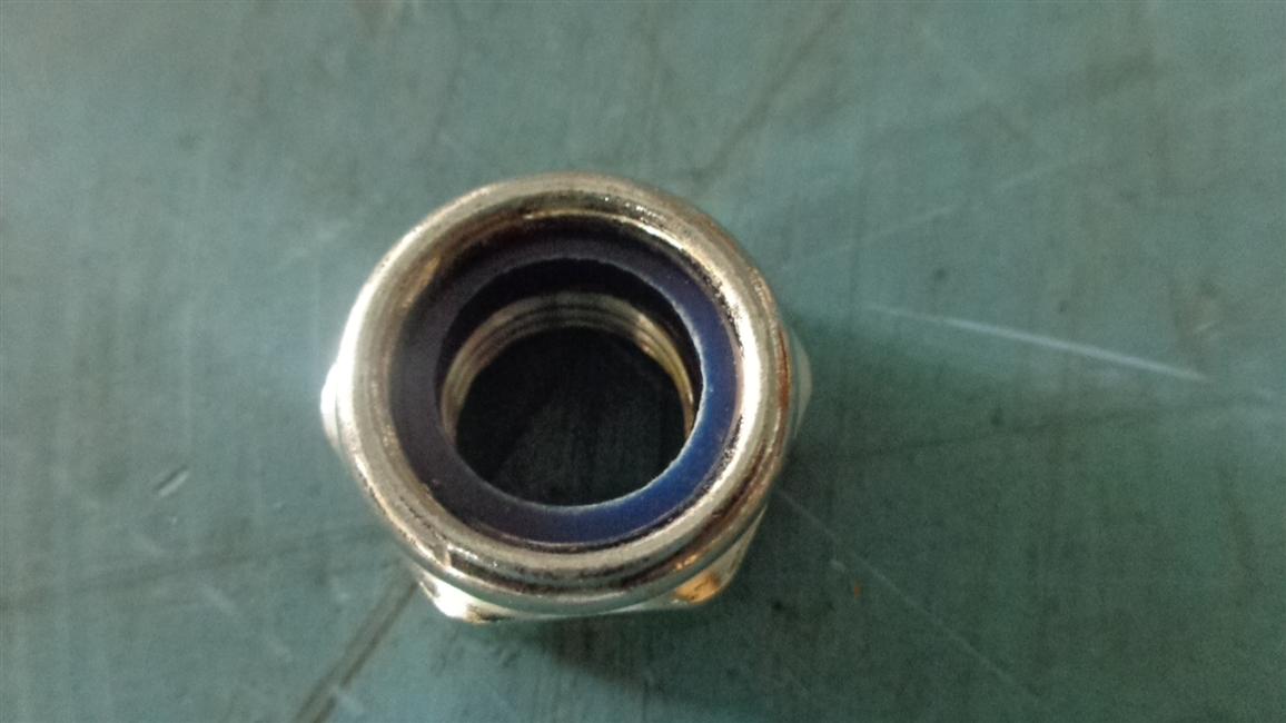 Locking nut - M16, grade 10, type 1 non-metal insert hexagon