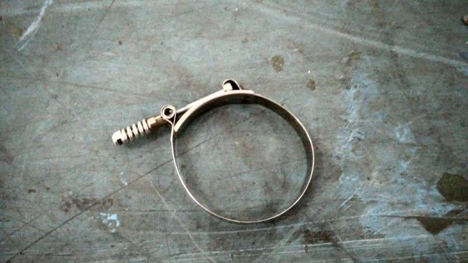 T-shaped stainless steel clamp-D100