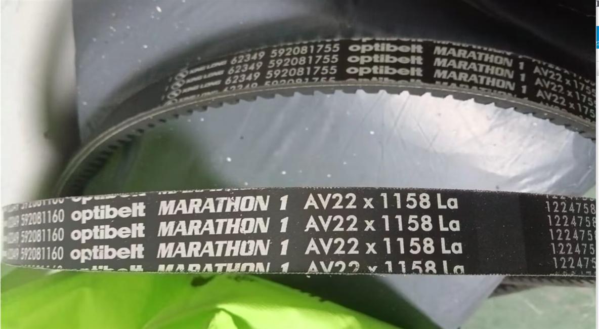 Car V-belt-AV22*1160, GB12732-1