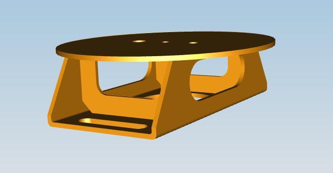 Frame bracket, front axle airbag