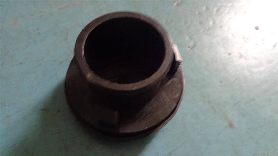 The instrument panel air outlet, round, the lower interface is straight, JC Crown Generation, black, D55