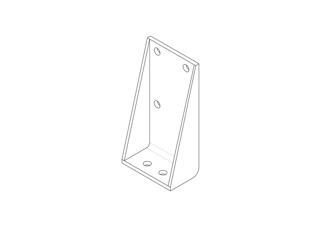 Support de cylindre gauche-suspension arrière moteur