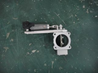 Exhaust brake valve assembly