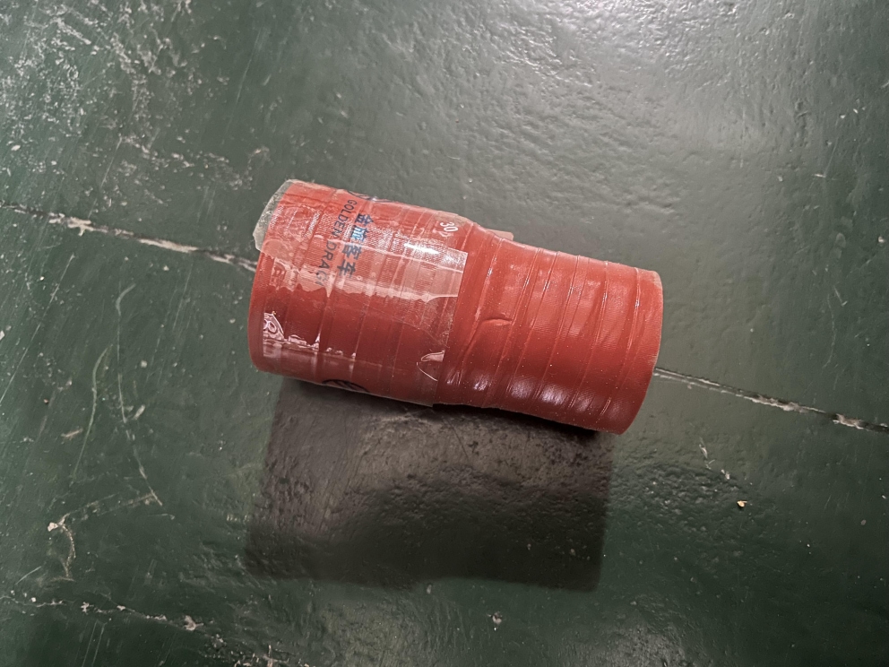 Silicone tube-cooling