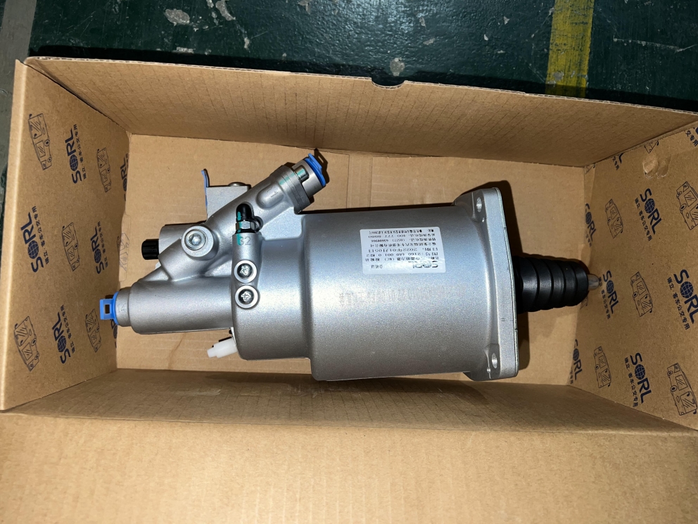 Clutch control booster