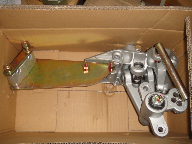 Speed ​​control assembly, two soft axes