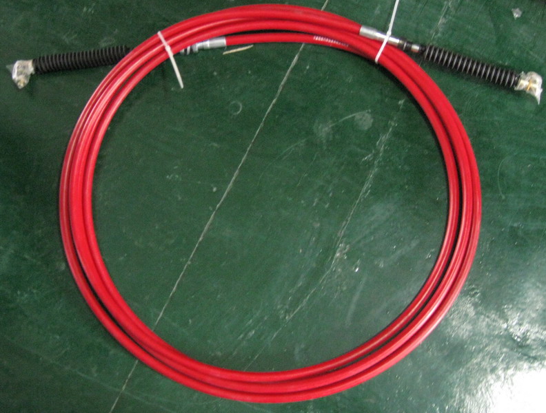 Speed-changing soft shaft assembly-shifting