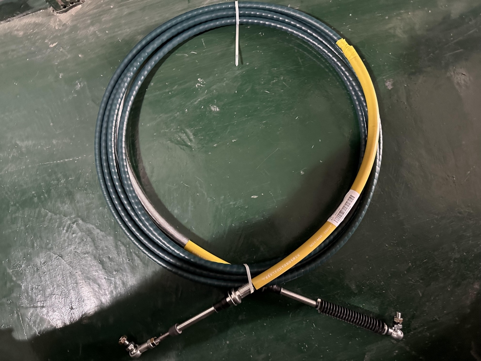 变速操纵软轴总成-换挡,三软轴