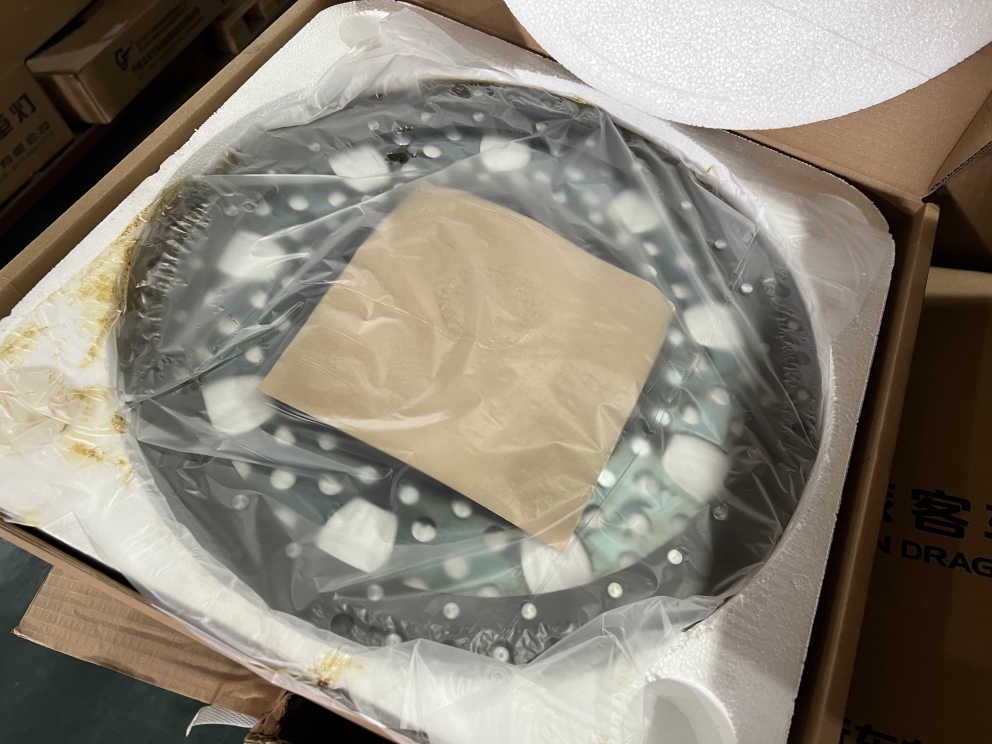 Torsional vibration damping disc