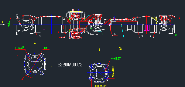 Сборка вала привода