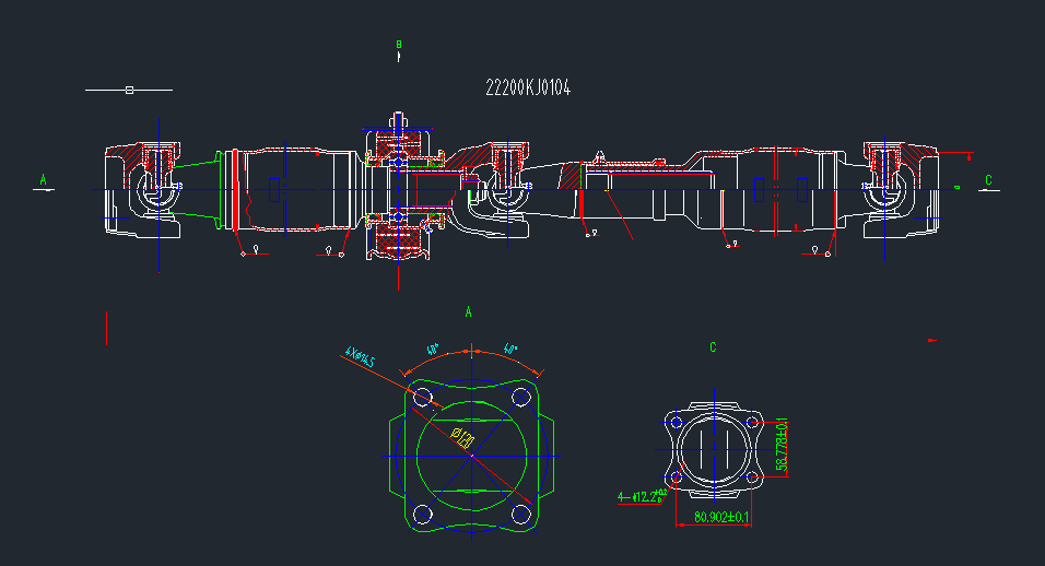 Drive shaft assembly