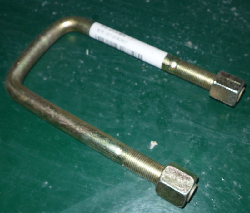 U-bolt-front suspension