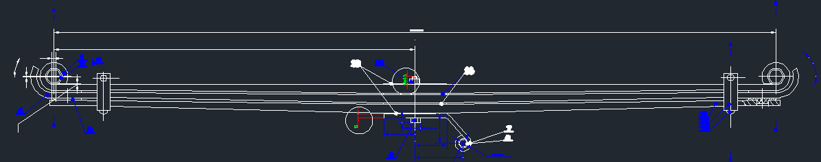 前钢板弹簧总成