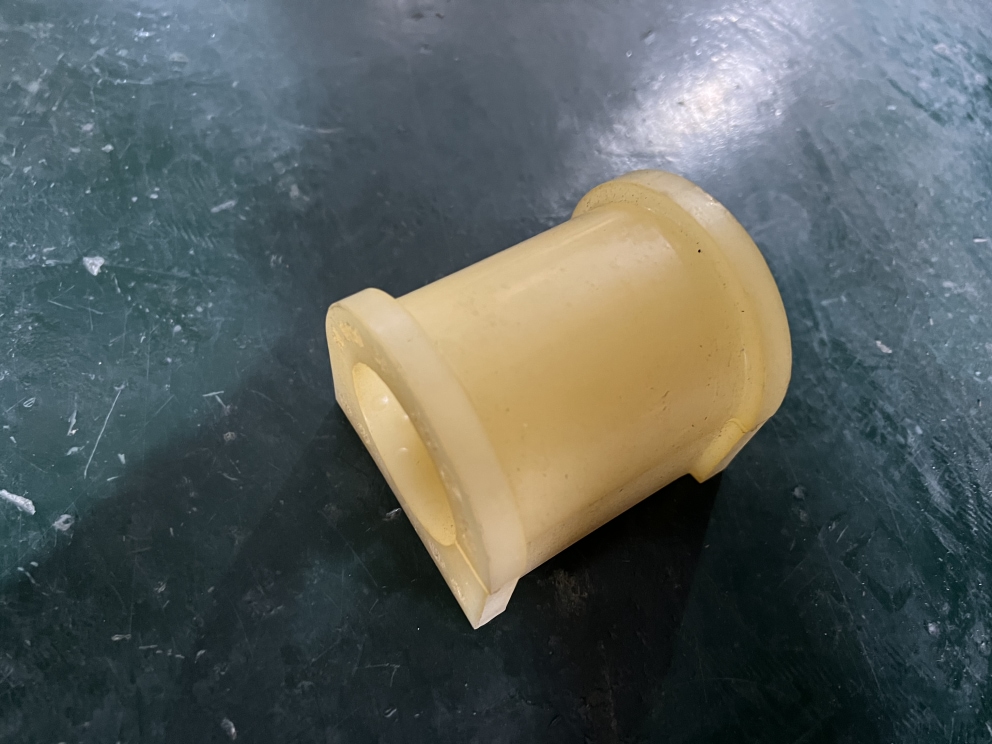 Stabilization rod boom bushing