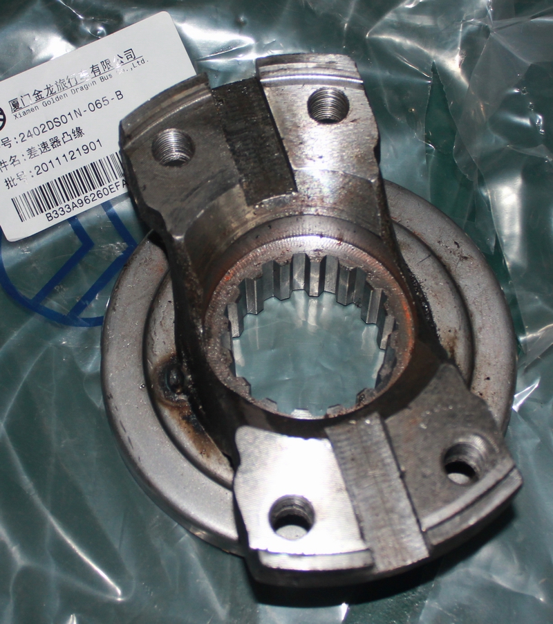Axle accessories, fork flange