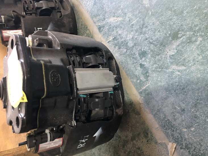 Front right brake caliper assembly