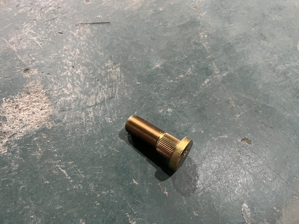 Front left wheel bolt