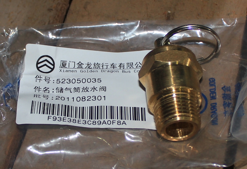 Manual drain valve