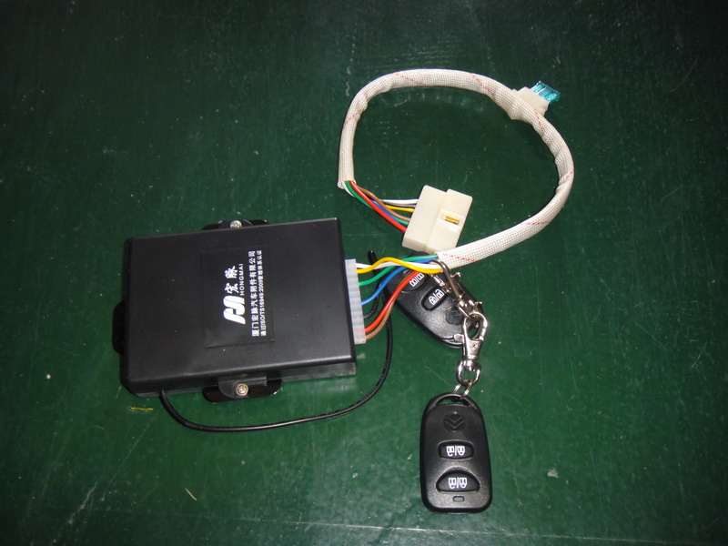 Passenger door remote control assembly