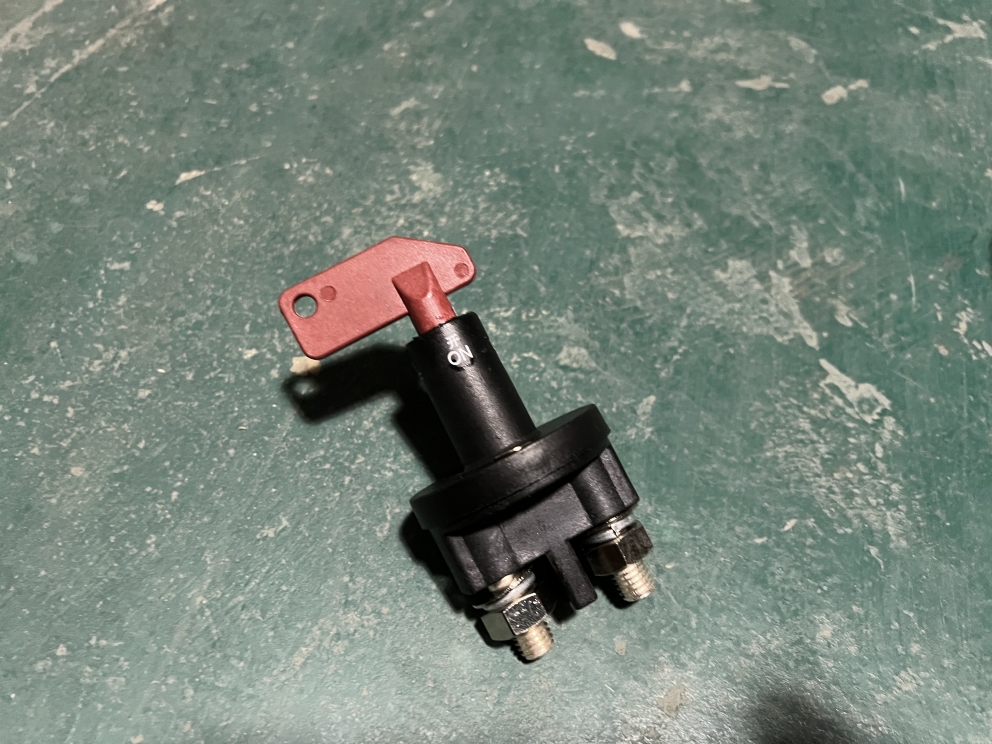 Main power switch, JK205
