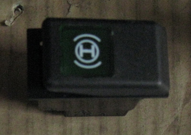 Rocker switch, retarder switch