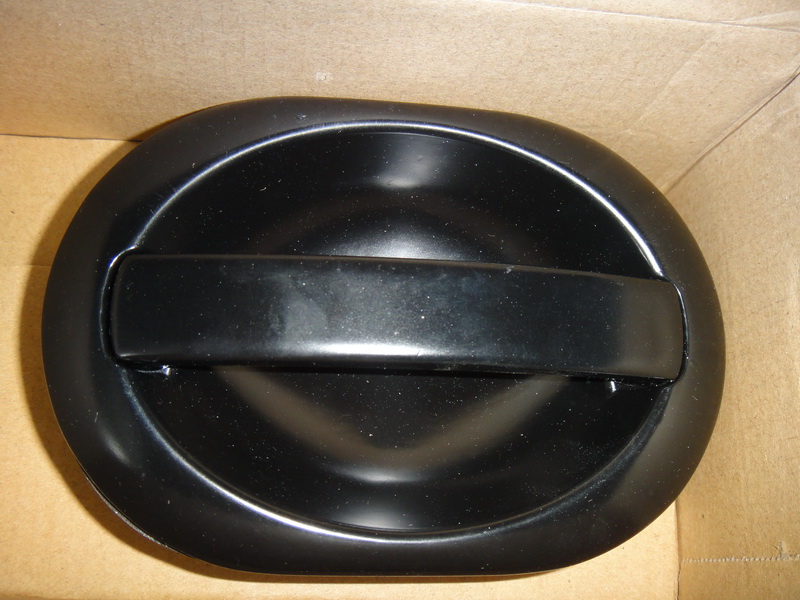 Handle-cage door, passenger door handle